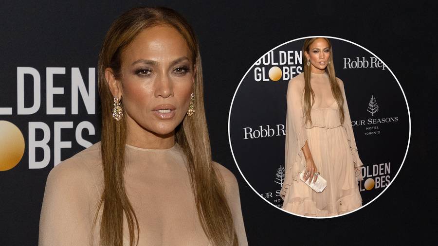Jennifer Lopez największą gwiazdą Golden Globes Party w Toronto. Wygląda na zmęczoną… (FOTO)