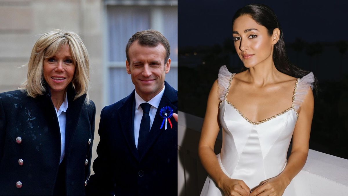 Brigitte Macron, Emmanuel Macron, Golshifteh Farahani, fot. Wikimedia.org/Instagram