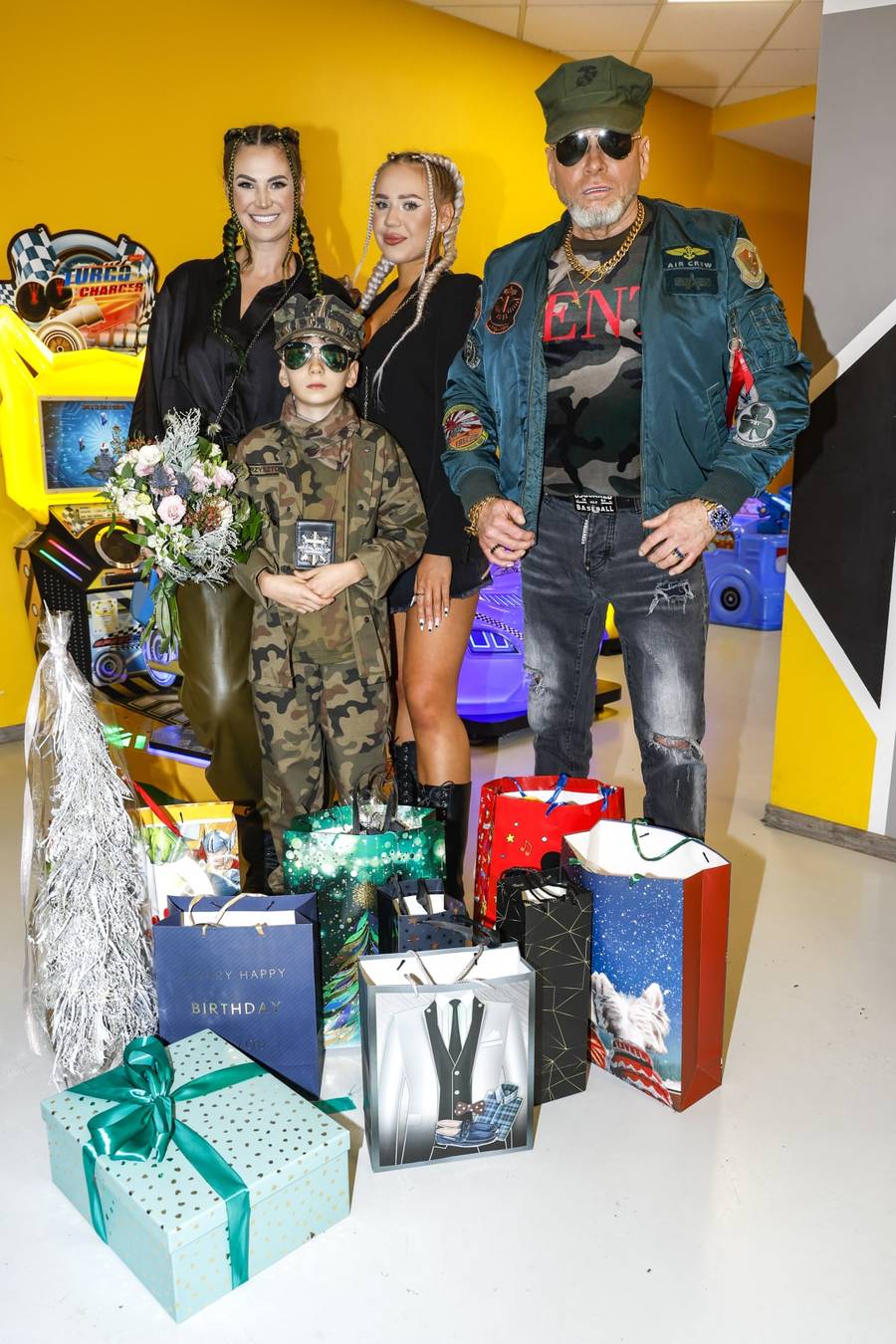 Krzysztof Rutkowski, Krzysztof Rutkowski Jr., Maja Rutkowski, Kaja Bajor