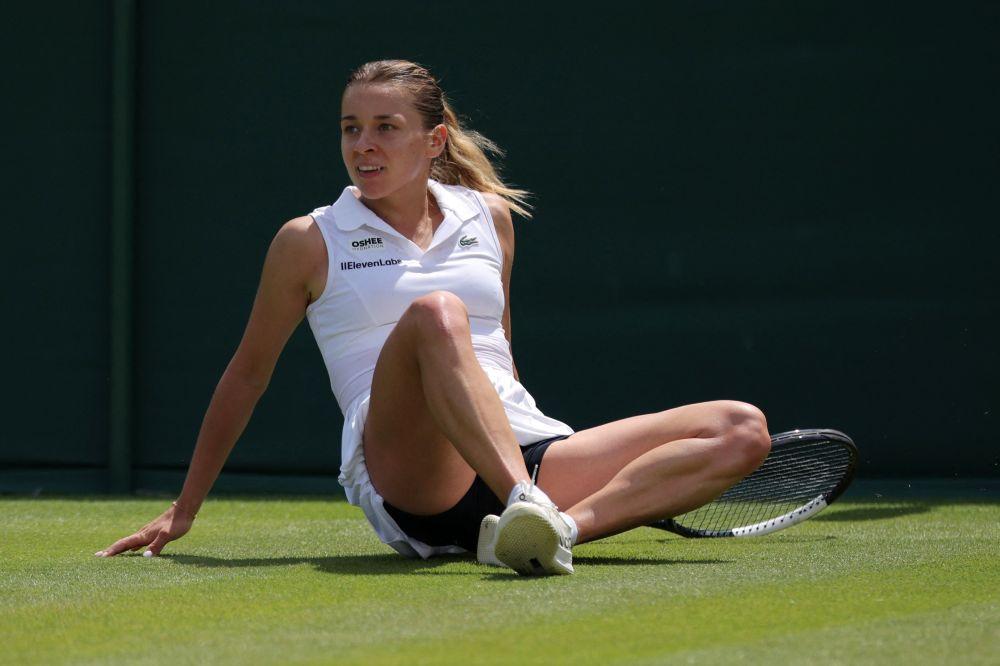 Maja Chwalińska na Wimbledonie/Marko Djurica / Reuters / Forum