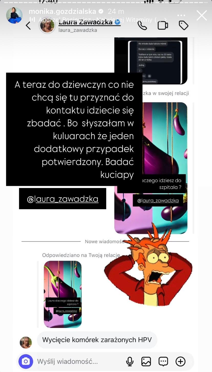 Monika Goździalska, fot. Instagram. 