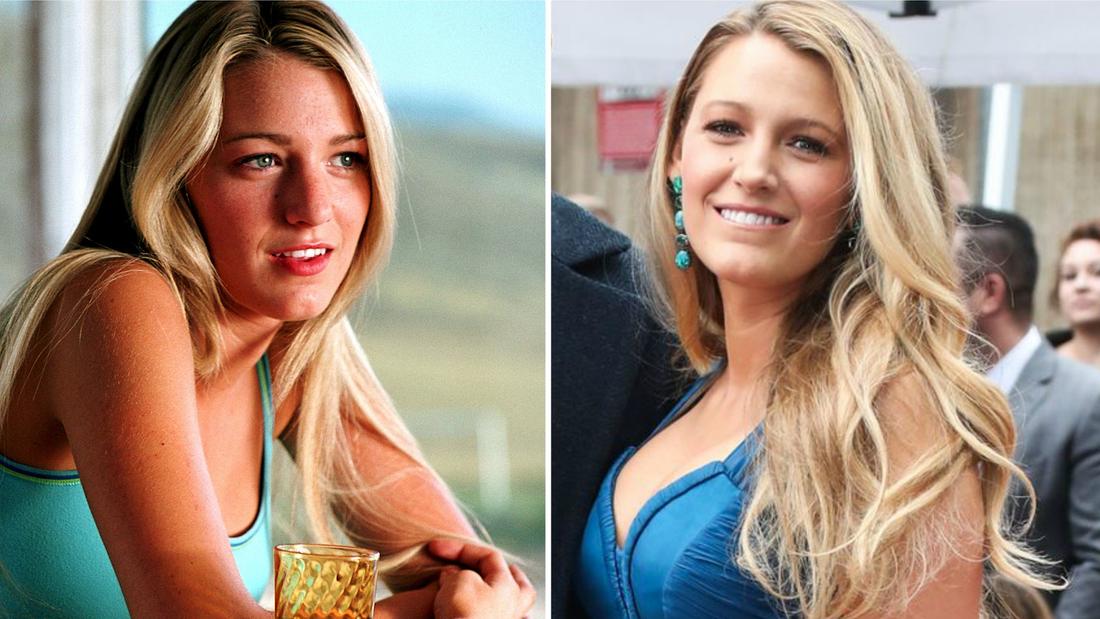 Blake Lively kiedyś i dziś