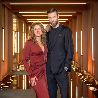 Zofia Zborowska-Wrona, Andrzej Wrona, Love is Blind, fot. Instagram