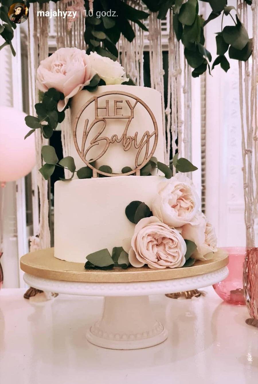 Maja Hyży już po baby shower