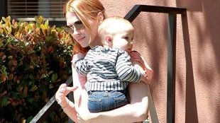 January Jones z synkiem Xanderem (FOTO)