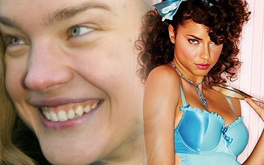 Ślub Jenny Bush, Katherine Heigl bez makijażu