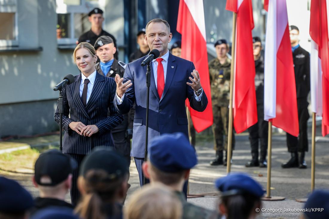 Marta Nawrocka, Karol Nawrocki, fot. Grzegorz Jakubowski/KPRP