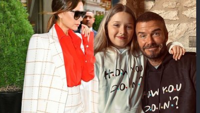 Harper Beckham MALUJE paznokcie. 9-latka chce być jak słynna mama?