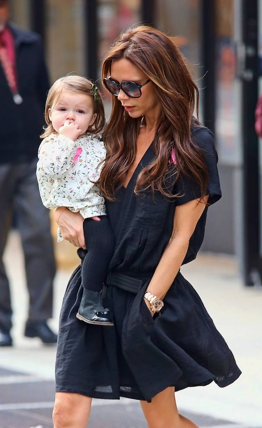 Victoria Beckham na zakupach z Harper Seven