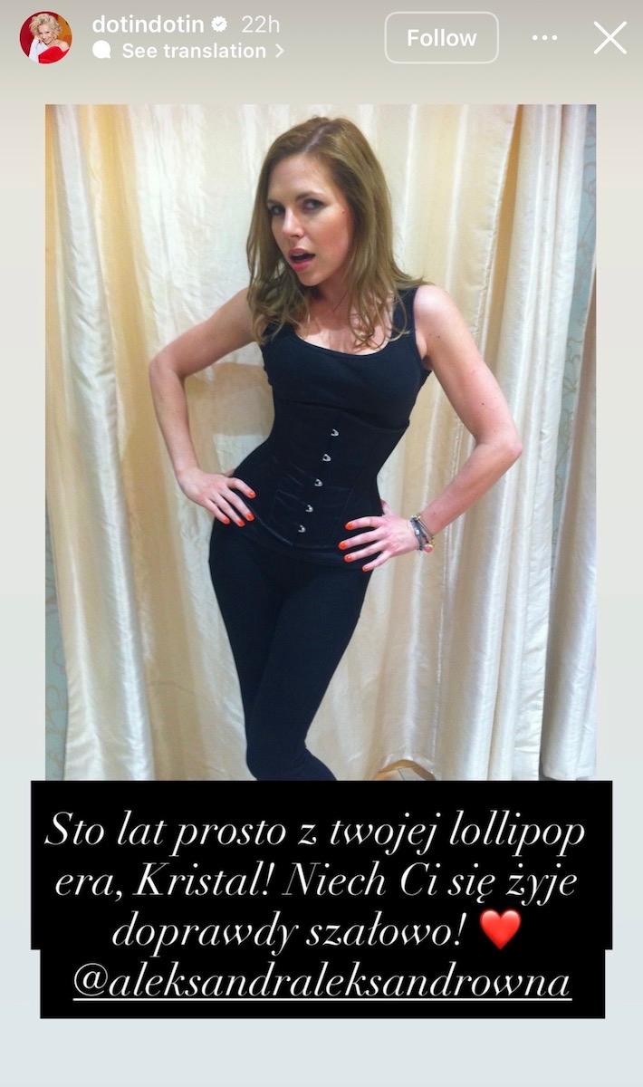 Szelągowska pokazała archiwalne zdjęcie Kwaśniewskiej, fot. Instagram