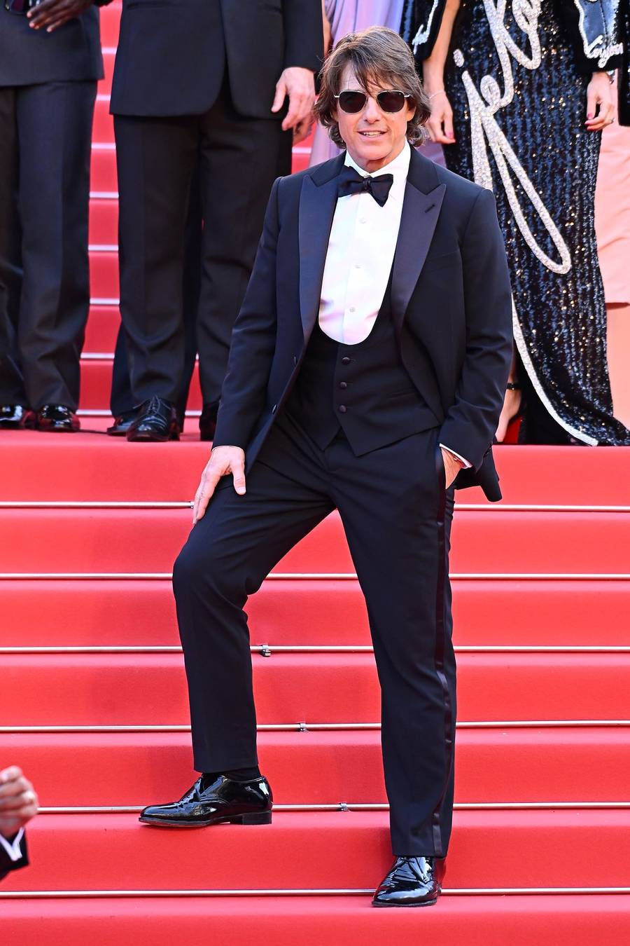 Plejada gwiazd na pokazie “Mission Impossible” w Cannes! Heidi Klum z mężem, naturalna Irina Shayk, Tom Cruise…(FOTO)