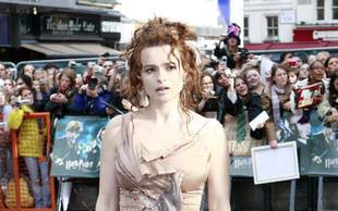 Helena Bonham Carter w żałobie