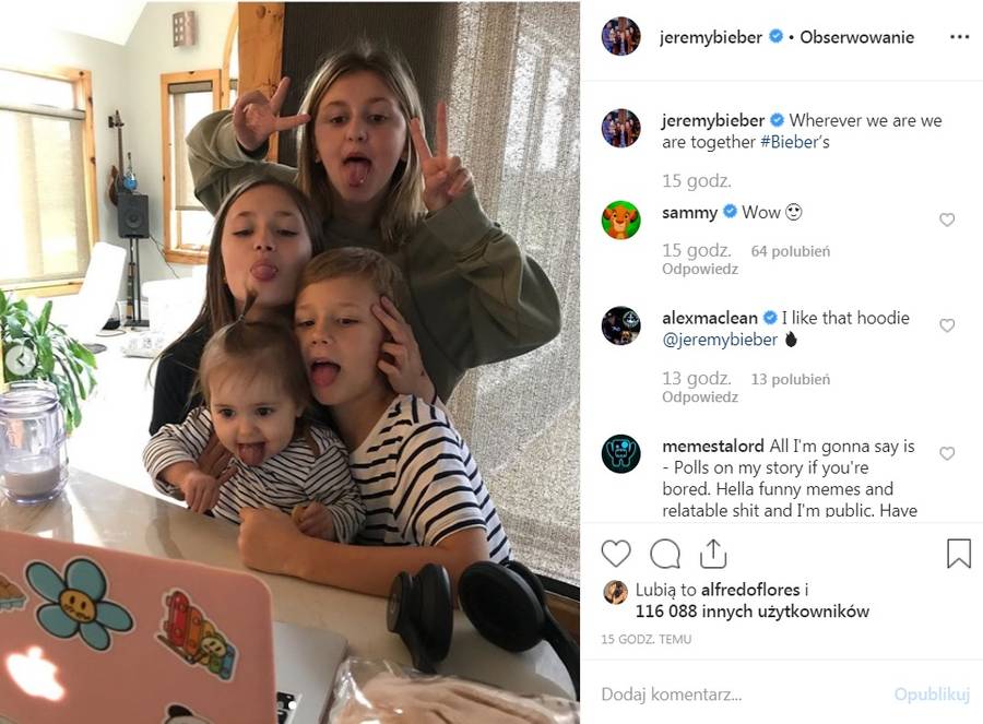 Rodzeństwo Justina Biebera. Spędzał z nimi dużo czasu (WSPOMNIENIA)