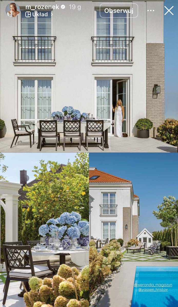 Małgorzata Rozenek pokazała pałacowe wnętrza nowej willi! Iście królewski wystrój