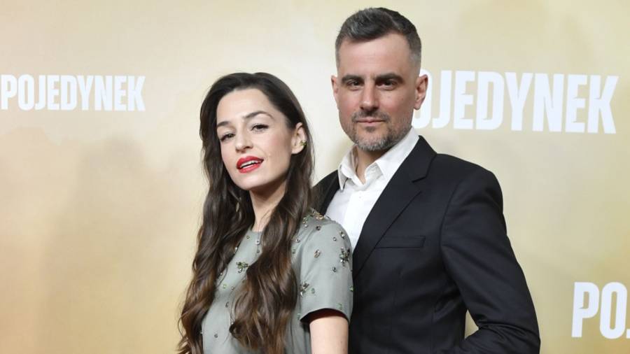 Pawlicki i Więdłocha razem na ściance. Rzadki widok, fot. AKPA.