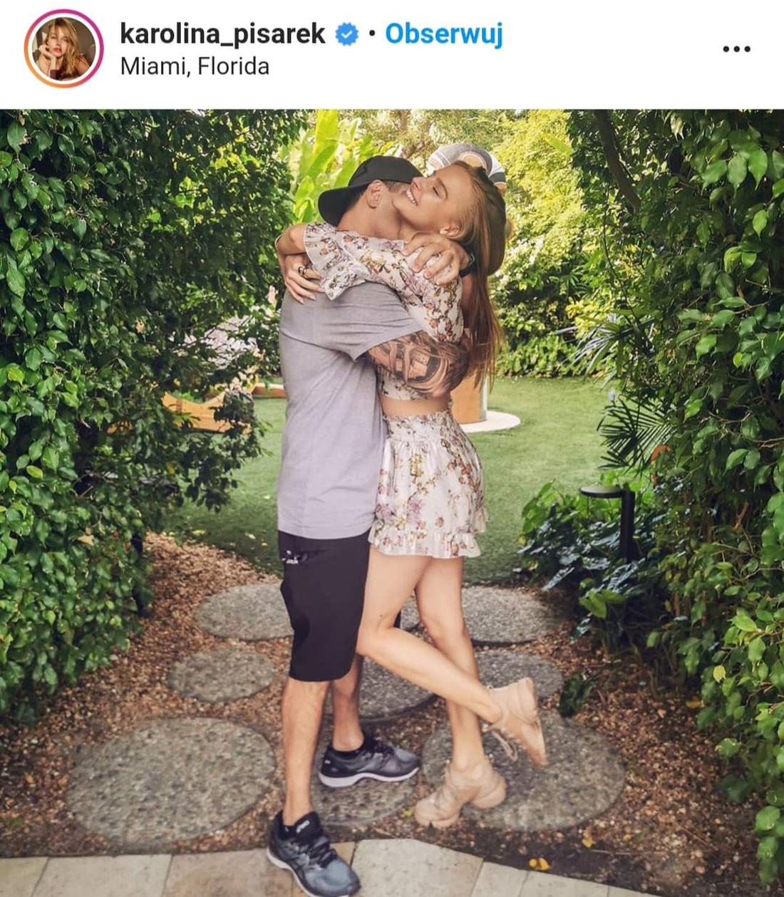 Jaime Camara, Karolina Pisarek w objęciach