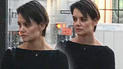 Katie Holmes w nowej fryzurze wygląda… ŹLE? (ZDJĘCIA)