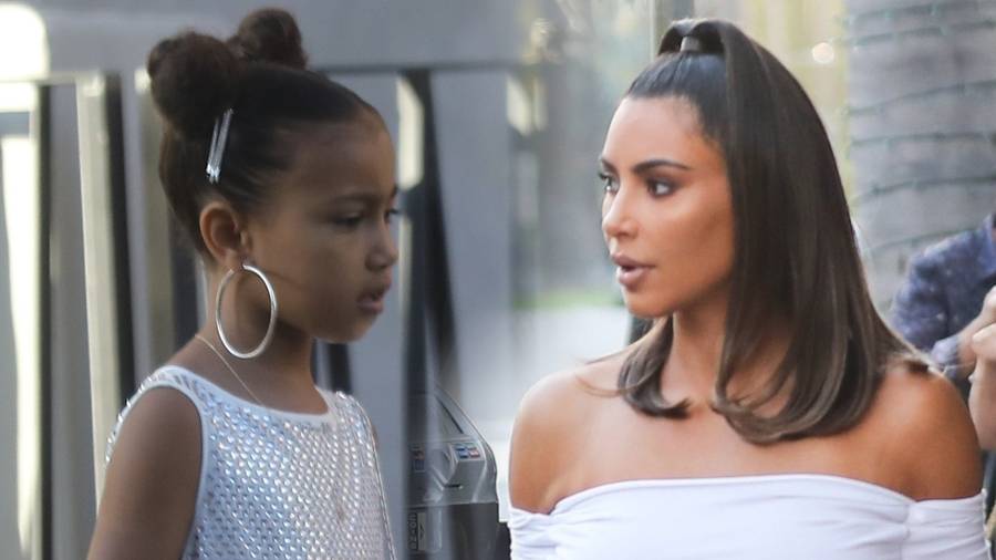 Kim kardashian North West