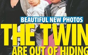 Jolie i Pitt zabrali bliźnięta na lody (FOTO)