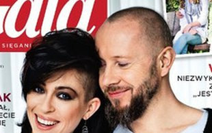 Natalia Kukulska z Michałem Dąbrówką w Gali (FOTO)