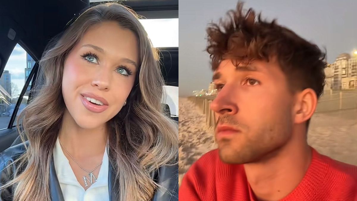 Maria Jeleniewska i Kuba Nowosiński/ TikTok