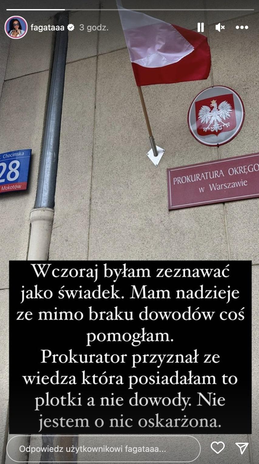 Oświadczenie Fagaty