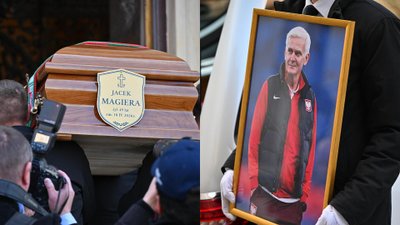 To położono na trumnie Jacka Magiery. Piękny gest kibiców przejdzie do historii