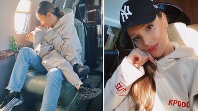 Marina relaksuje się w Dubaju. Pokazała Liama na plaży