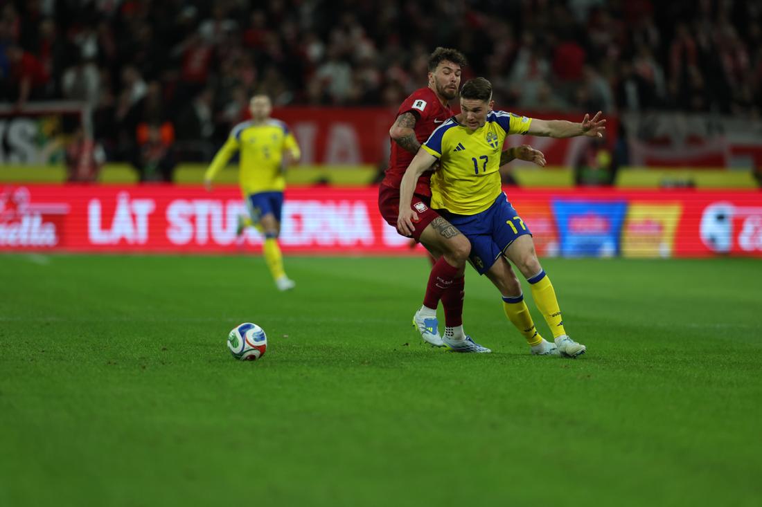 Mecz Polska-Szwecja, fot. AKPA