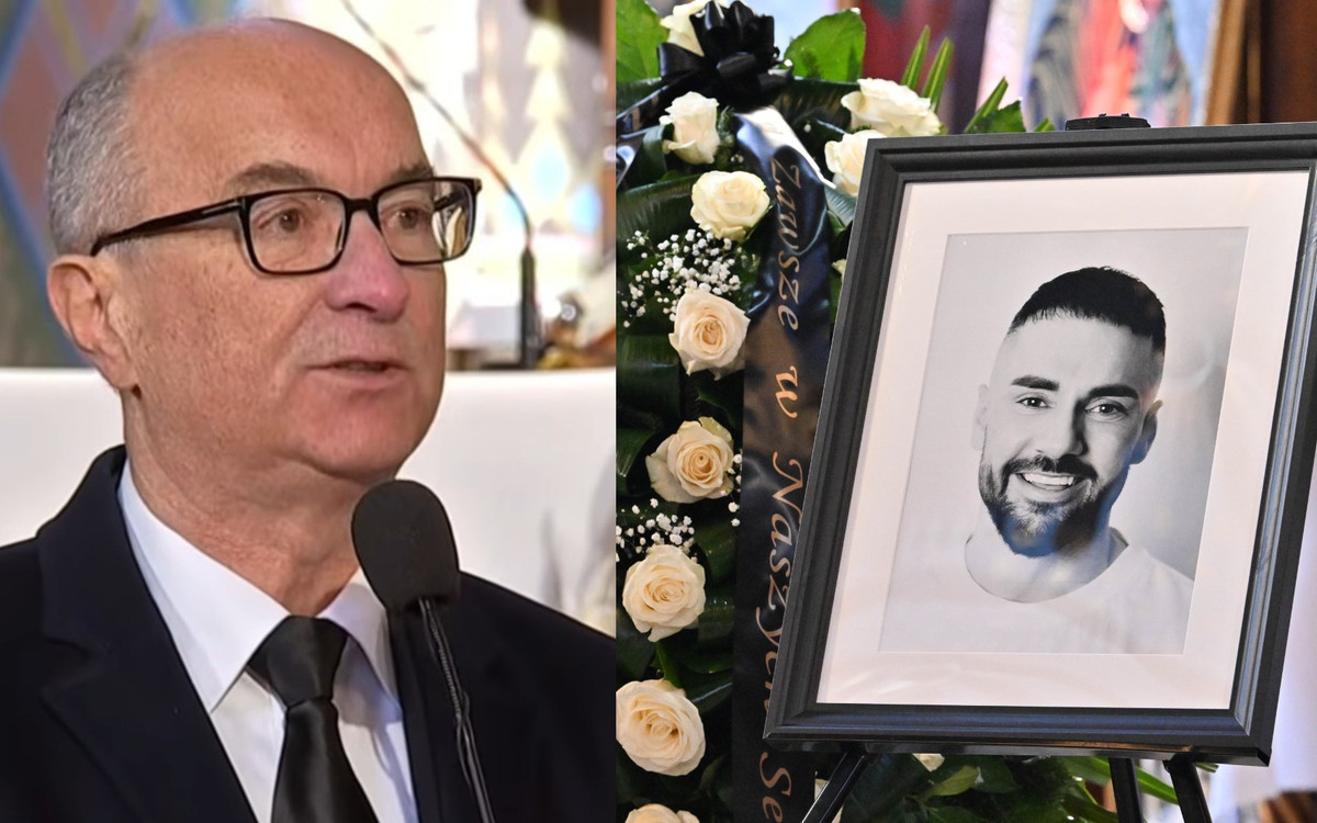 Słowa Włodzimierza Czarzastego na pogrzebie Łukasza Litewki łamią serce. Tak wspominał zmarłego posła