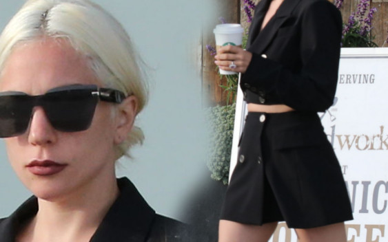 Lady Gaga z GIGANTYCZNYM pierścionkiem zaręczynowym