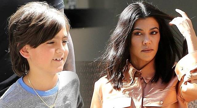 HEJT na Kourtney Kardashian za to, do czego ZMUSIŁA swojego syna Masona