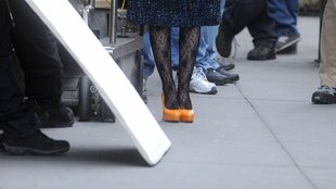 Leighton Meester na planie Plotkary