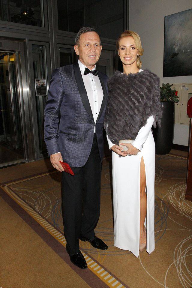 Izabela Janachowska z mężem