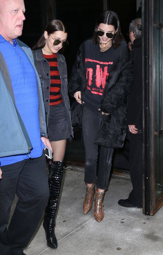 Chora rywalizacjia Kendall Jenner i Belli Hadid będzie miała finał w SZPITALU