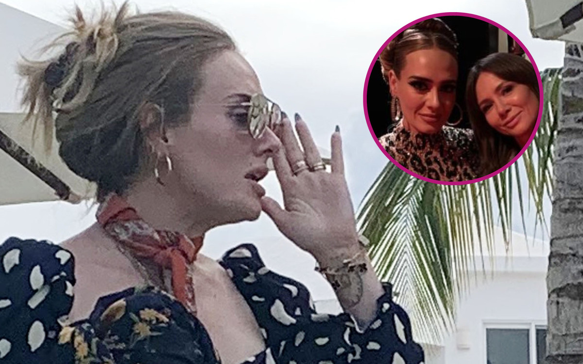 Manager Adele poproszony o komentarz do zdjęcia wokalistki z Kingą Rusin. Odpowiedział