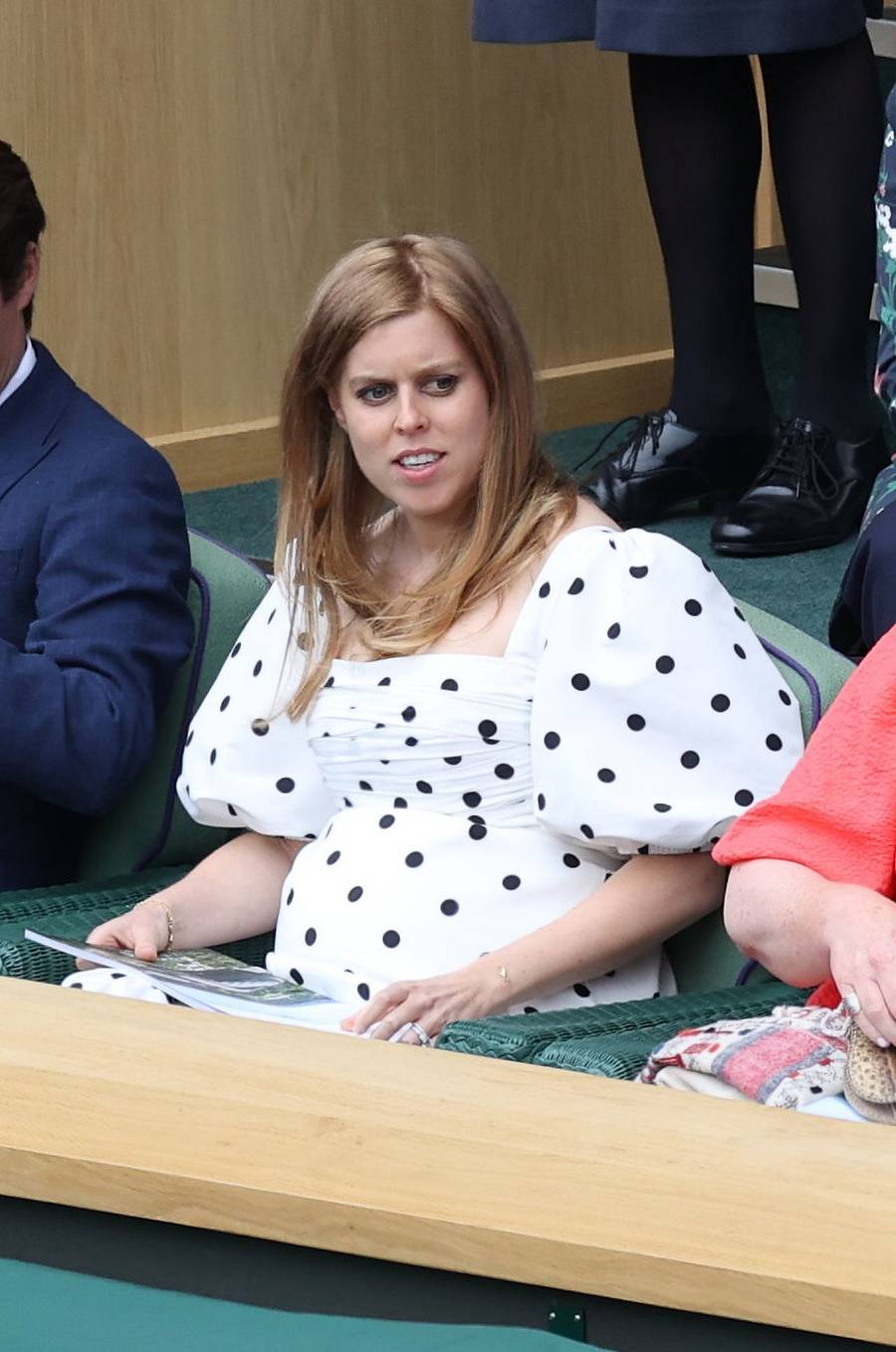 Członkini rodziny królewskiej w CIĄŻY na Wimbledonie. Jaki już duży brzuszek (ZDJĘCIA)