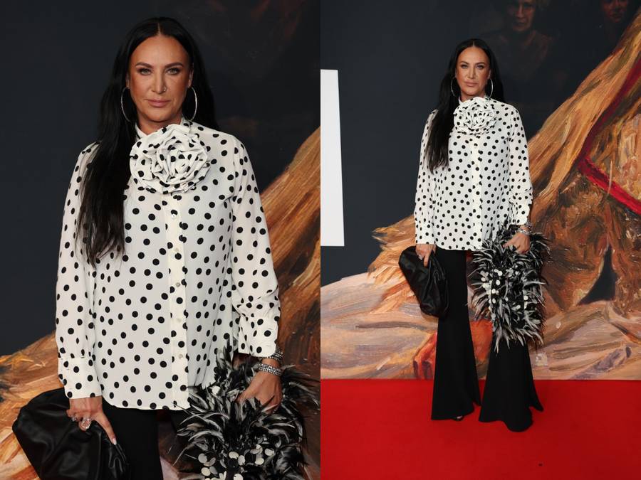 Premiera “Chłopów”: Ewa Kasprzyk z nową fryzurą, Foremniak w groszkach, Julia Wieniawa z odważnym dekoltem