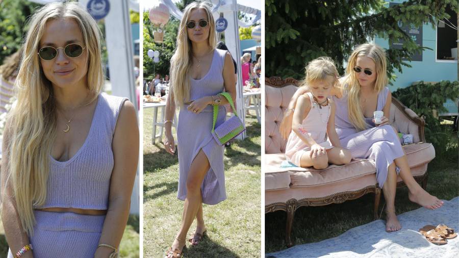 Gwiazdy z dziećmi na przyjęciu Mai Hyży: Anna Skura z 5-letnią Melody, ależ wyrosła córka Alżbety Lenskiej…