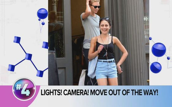 Kara Dudley wykorzystała sytuację i zapozowała do zdjęć