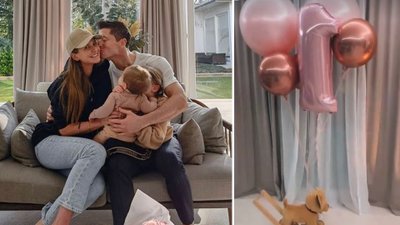 Lewandowscy świętują pierwsze urodziny Laury. “Moja mała Calineczko” – pisze Robert