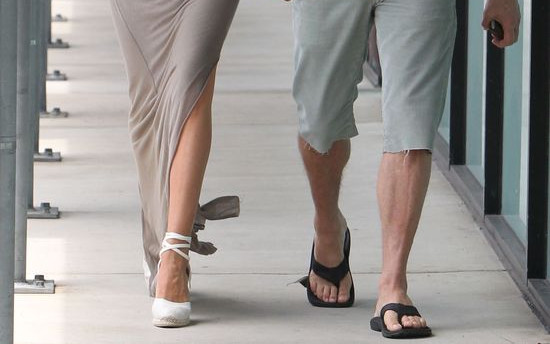 Rosie Huntington-Whiteley i Jason Statham idą na śniadanko