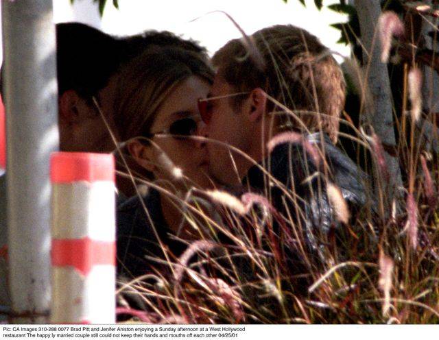 Brad Pitt w czasach związku z Jennifer Aniston