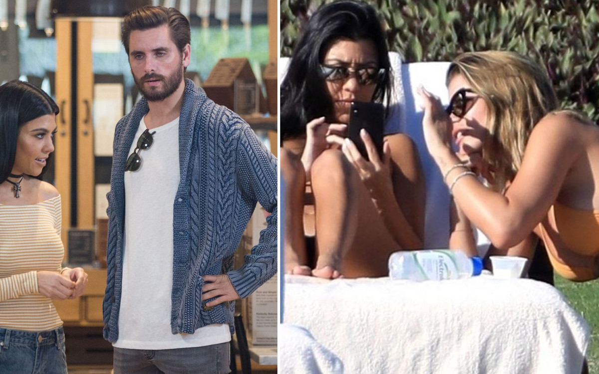 Kourtney Kardashian specjalnie przygotowuje się na spotkania z Sofią