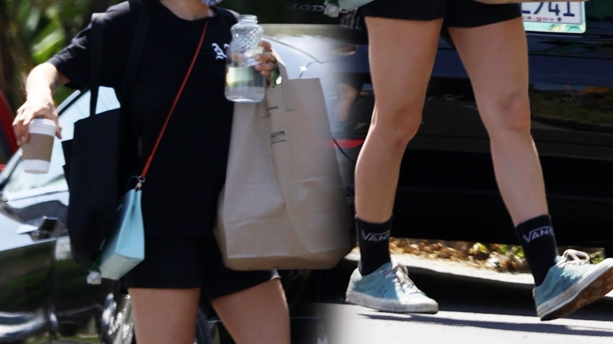 Dziewczyna Brada Pitta na zakupach