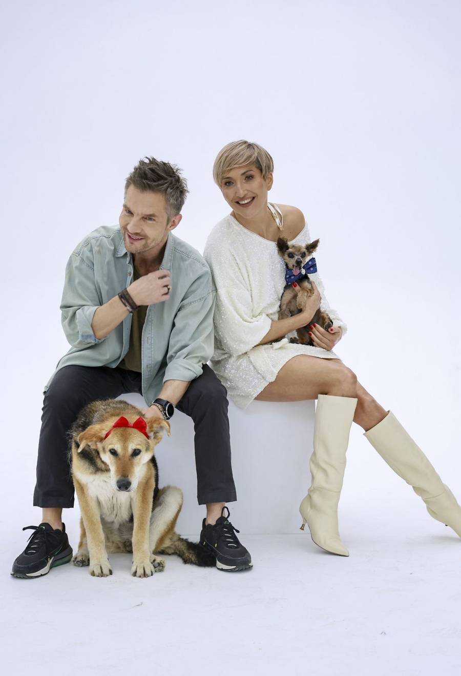 Gwiazdy w uroczej sesji do kalendarza “Psierociniec”. Margaret, Magda Steczkowska, Rafał Szatan…(FOTO)