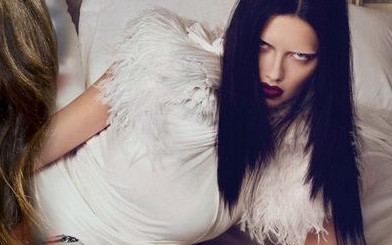 Upiorna Adriana Lima dla Givenchy (FOTO)