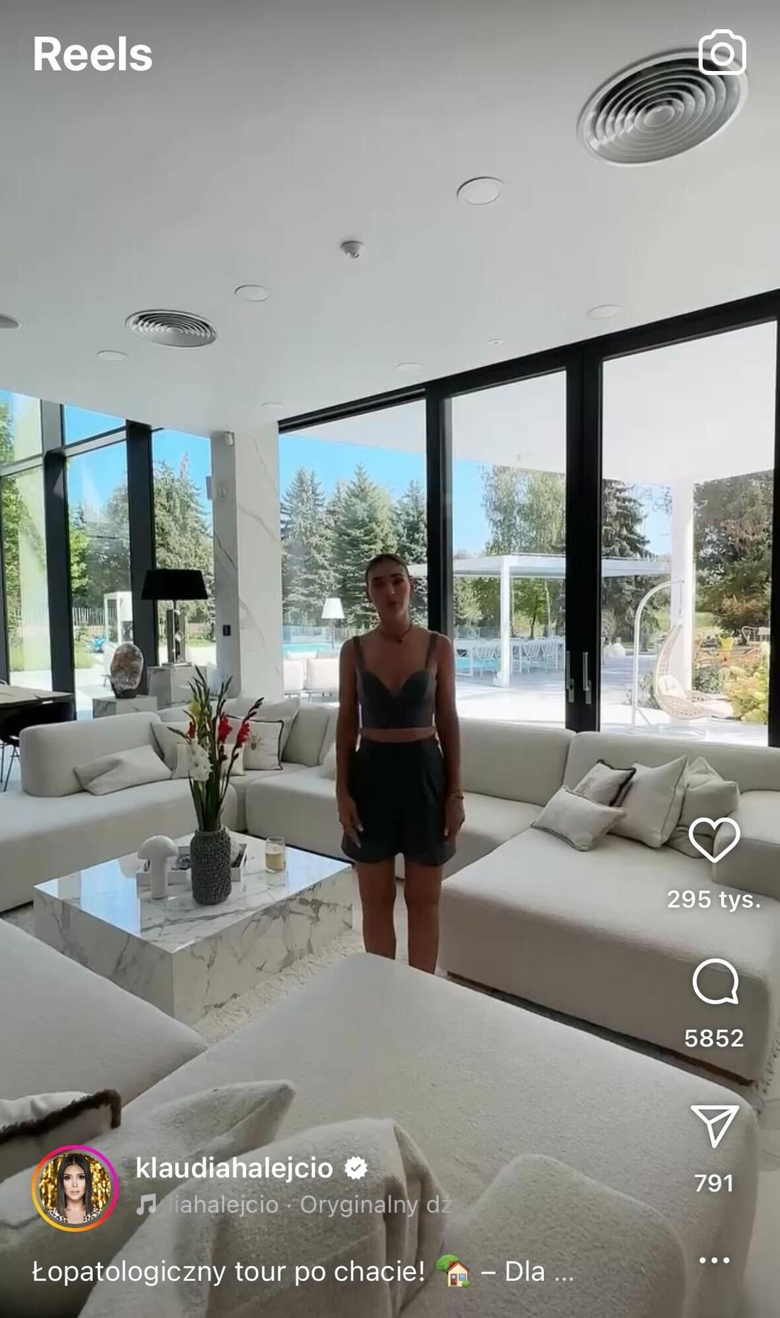 Klaudia Halejcio, fot. Instagram. 