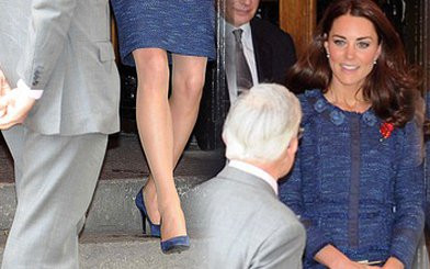 Kate Middleton trochę przytyła? (FOTO)