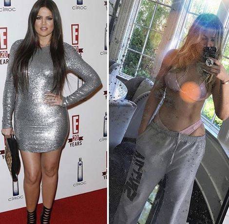 Oto, jak rodzina Kardashianów kazała Khloe SCHUDNĄĆ